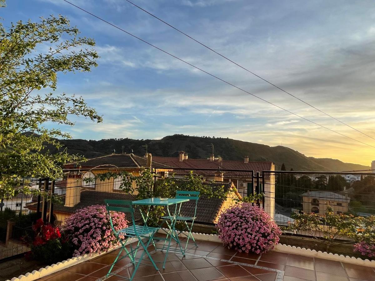 Casa Rural Vistablanca En Una Sola Planta Con Bonitas Vistas Y Piscina - Junto A La Capital Y La Alhambra เซเนส เด ลาเบกา ภายนอก รูปภาพ