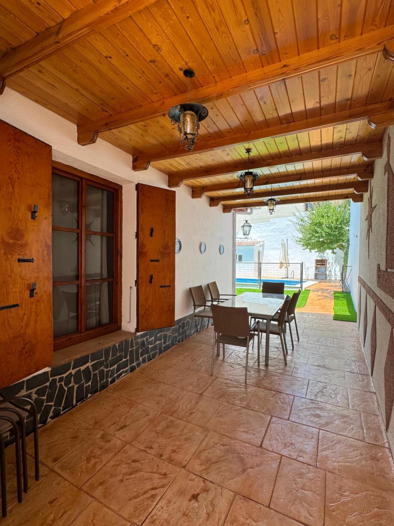 Casa Rural Vistablanca En Una Sola Planta Con Bonitas Vistas Y Piscina - Junto A La Capital Y La Alhambra เซเนส เด ลาเบกา ภายนอก รูปภาพ