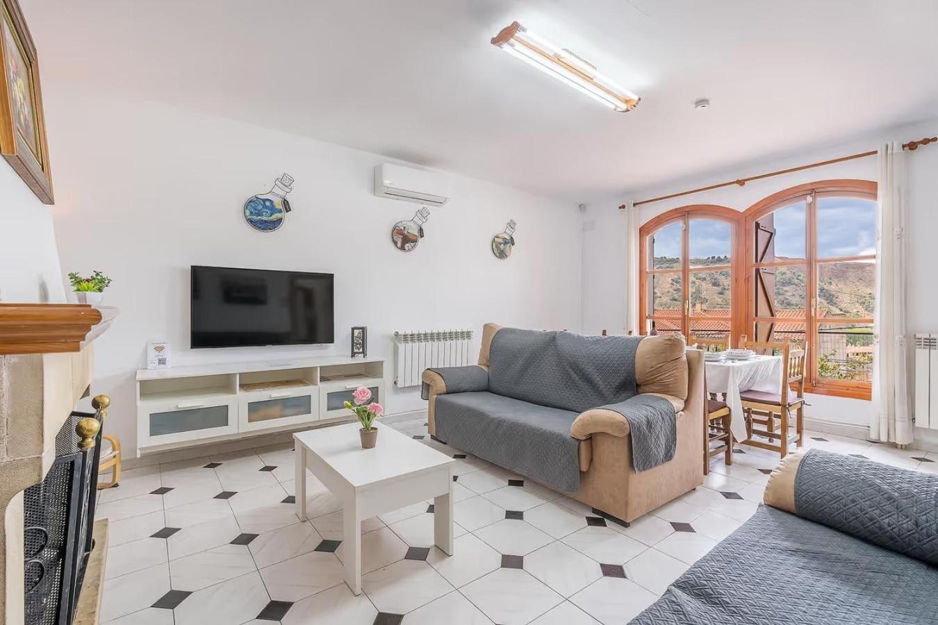 Casa Rural Vistablanca En Una Sola Planta Con Bonitas Vistas Y Piscina - Junto A La Capital Y La Alhambra เซเนส เด ลาเบกา ภายนอก รูปภาพ
