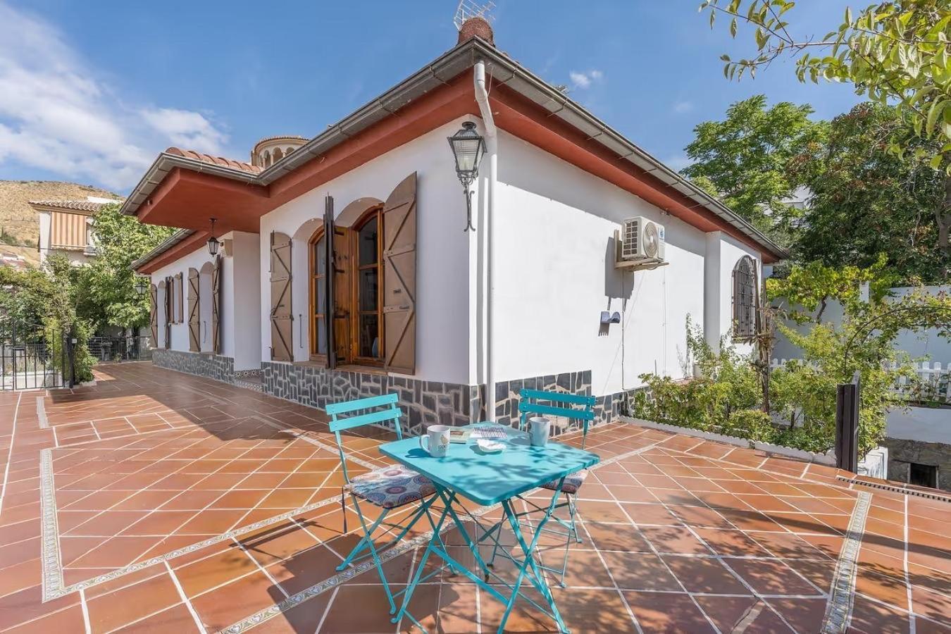 Casa Rural Vistablanca En Una Sola Planta Con Bonitas Vistas Y Piscina - Junto A La Capital Y La Alhambra เซเนส เด ลาเบกา ภายนอก รูปภาพ