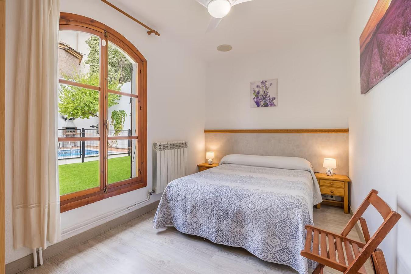 Casa Rural Vistablanca En Una Sola Planta Con Bonitas Vistas Y Piscina - Junto A La Capital Y La Alhambra เซเนส เด ลาเบกา ภายนอก รูปภาพ